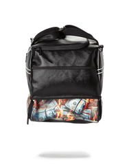 SPALDING X FIRE MONEY SNEAKER DUFFEL