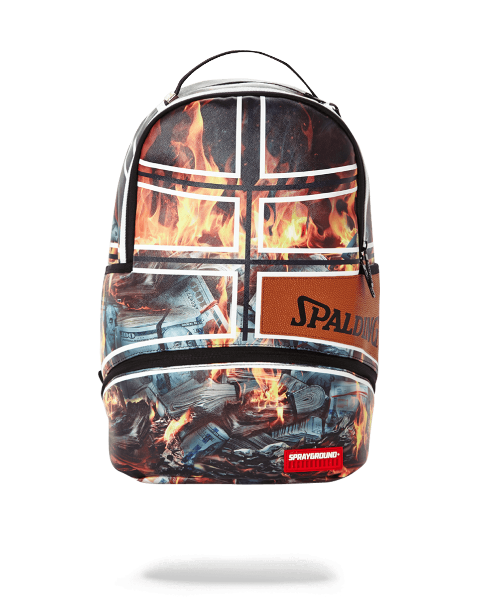 SPALDING X  FIRE MONEY BACKPACK