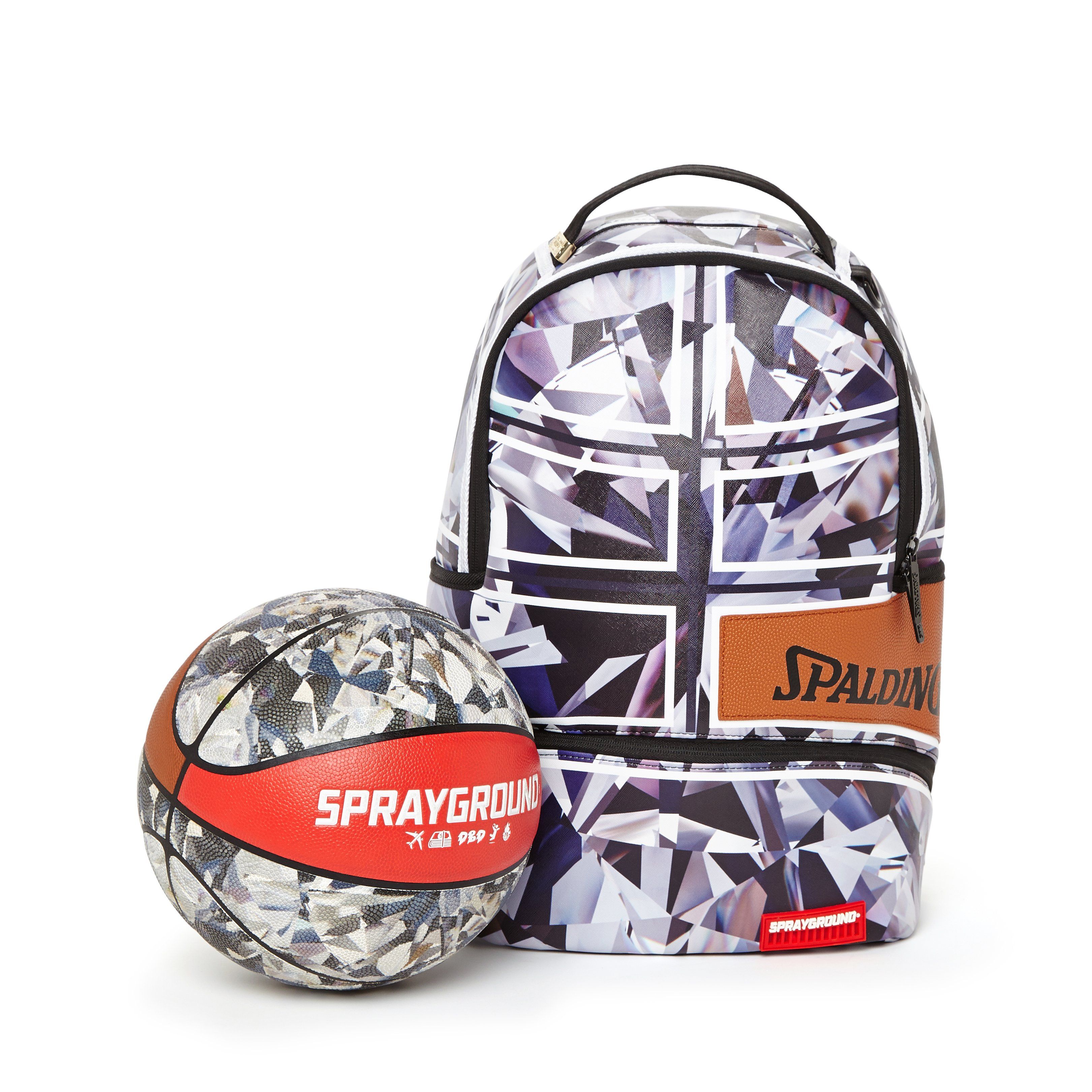 SPALDING X  DIAMOND BASKETBALL
